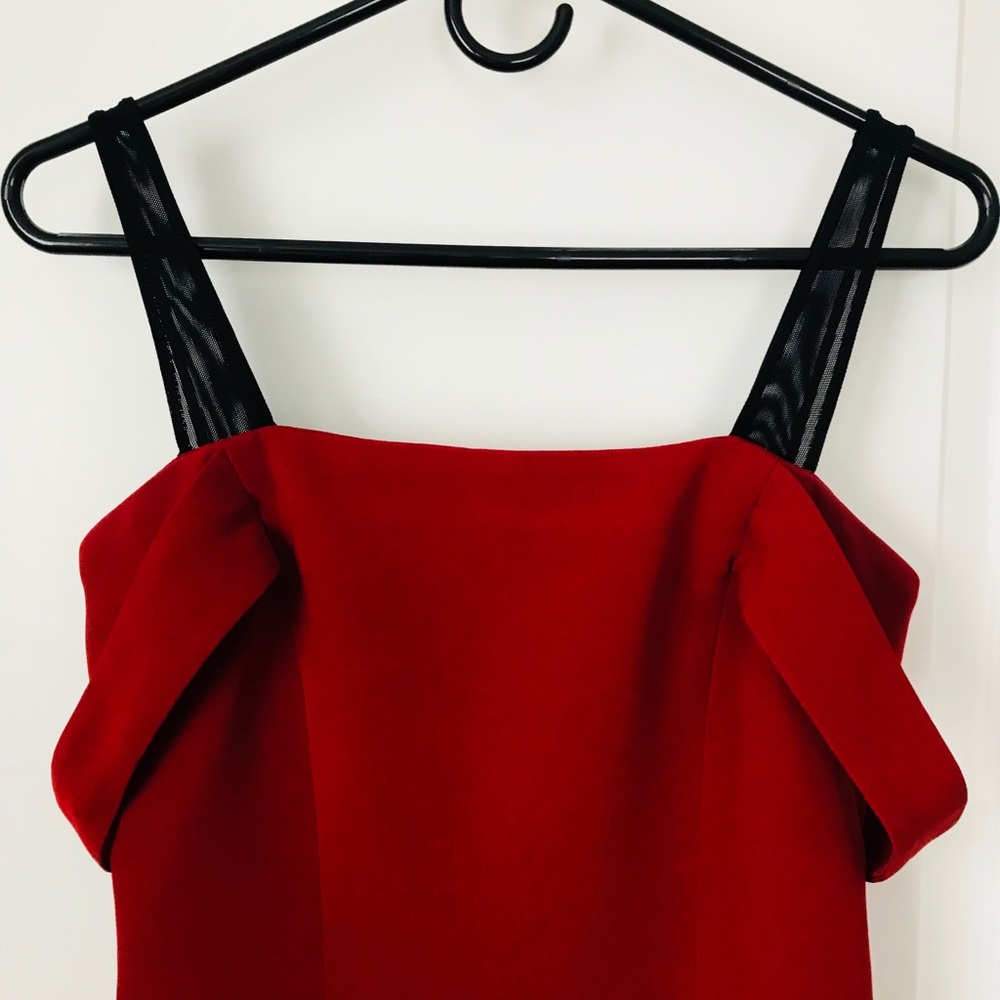 5A7 Cinq A Sept red dress